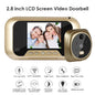 2.8-Inch Infrared Night Vision Electronic Peephole Doorbell