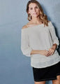 Women's Smocked Off Shoulder Lace Top