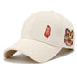 National Trend Lion-pattern Baseball Cap - Breathable Hard-top Baseball Cap For Spring And Summer, Suitable For Outdoor Leisure Wear