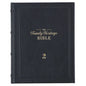 NLT Family Heritage Bible, Large Print Family Devotional Bible for Study, New Living Translation Holy Bible Full-Grain Leather Hardcover, Additional I - Leather