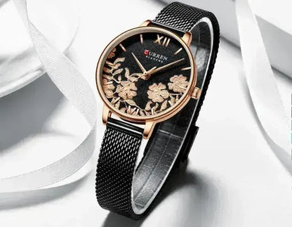 FUCHSIA Curren Watch - 32mm Romantic Timepiece | Femstylo