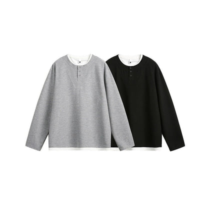 Henrys Mens Loose-fitting Long-sleeve Undershirt