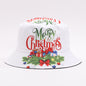 European And American Digital-print Bell-shaped Reindeer Bucket Hat