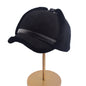 Mens And Womens Winter Sheepskin Wool Hat For Seniors And Middle-aged Adults