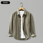 Loose-fitting Versatile Long-sleeve Cotton Shirt