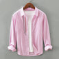 Cotton Long-sleeve Simple Handsome Casual And Versatile Shirt Jacket