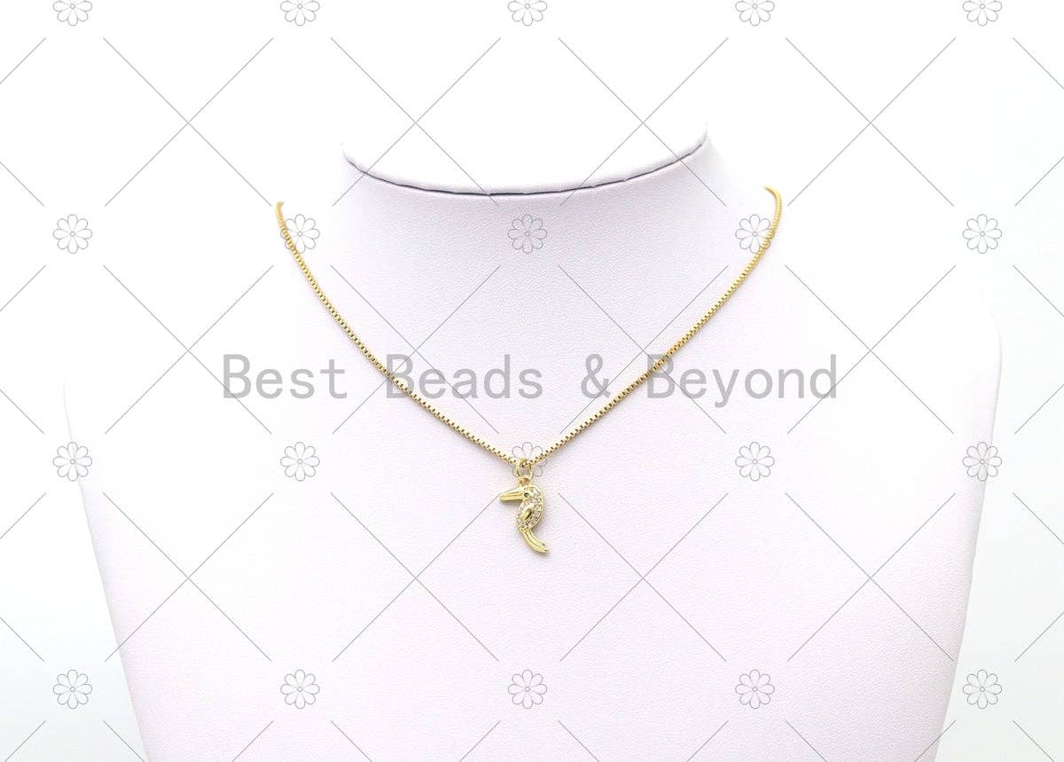 CZ Woodpecker Charm, Sku#JD11