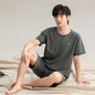 Cotton Pajamas New Boys Casual Homewear Two-piece Suit
