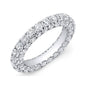 3-Row Cubic Zirconia Eternity Ring