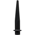 6G Black Silicone Taper