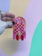 Squiggle Cutie Acrylic Earrings