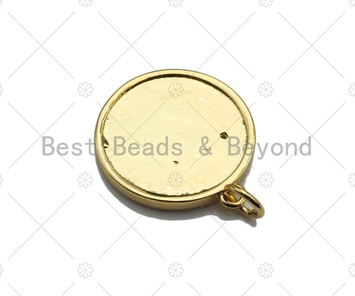 Gold Silver XO heart Lip Arrow charm,  Sku#L382