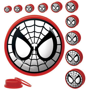 9/16 Spiderman Screw Fit Plugs Set