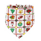 Pet Supplies Dogs Cats Christmas Cotton Printed Pet Dress Triangle Scarf