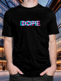 Exercise Casual Men's Clothes Cartoon Anime Round Neck T-shirt