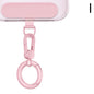 360° Rotating Zinc Alloy Phone Ring Holder Hook | Universal Anti-Entanglement Lanyard Attachment