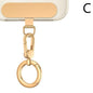 360° Rotating Zinc Alloy Phone Ring Holder Hook | Universal Anti-Entanglement Lanyard Attachment