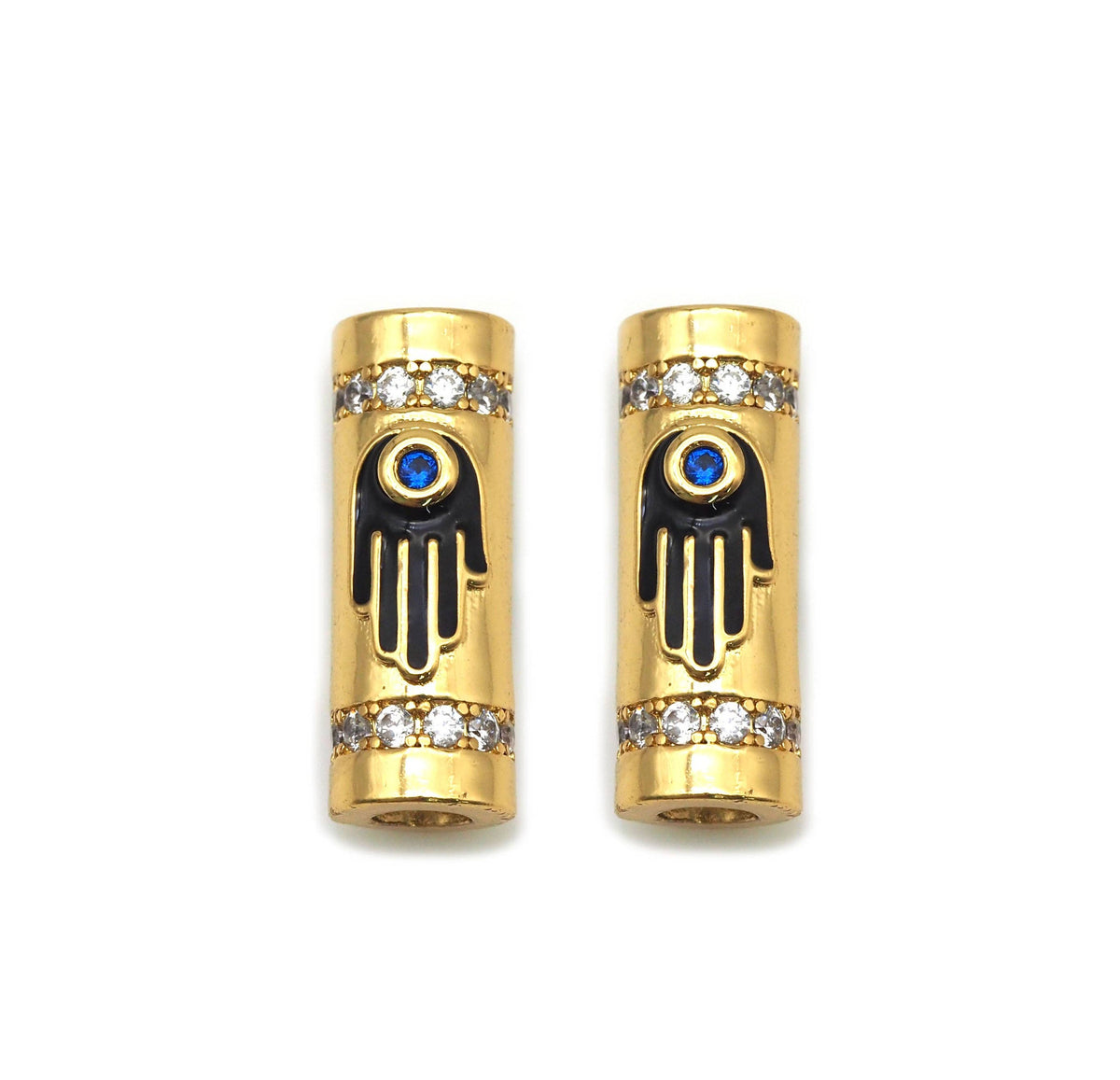 Hamsa Hand Tube Spacer, Slu#Y629