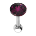 Garnet 5mm Gem Cartilage Tragus Earring