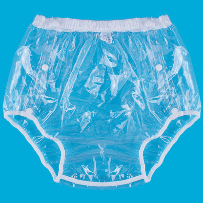 Double-side Snap-button TPU Waterproof Diaper Pants