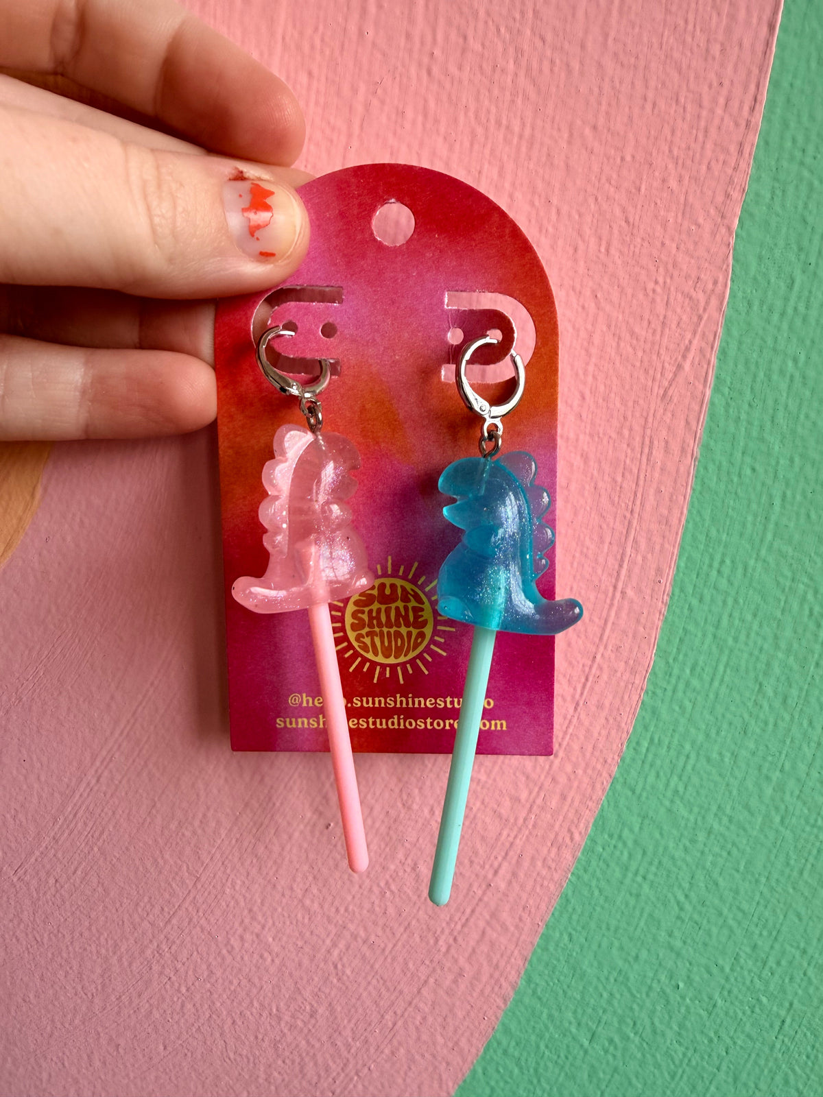 Dino Lolli Dangle Earrings