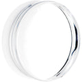 42mm Clear White Acrylic Mirror Split Saddle Plug