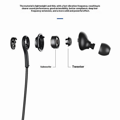 Headphone Earphone For Smart Phones  with Stereo In-Ear Headset Wire Earphones