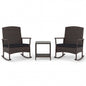 3 Piece Patio Rocking