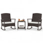 3 Piece Patio Rocking