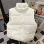 Women's Stand-Up Collar Thickened Waistcoat Warm Vest