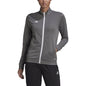 adidas Womens Entrada 22 Track Jacket Team Grey Four Large