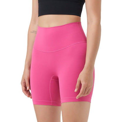 High-Waist Biker Shorts with Tummy Control for Workouts