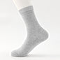 Casual Soft And Breathable Black Long Socksversatile For All Seasons