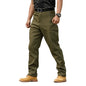 Outdoor Hiking Fleece-Lined Warm Casual Multi-Functional Waterproof And Wear-Resistant Workwear Tactical Pants