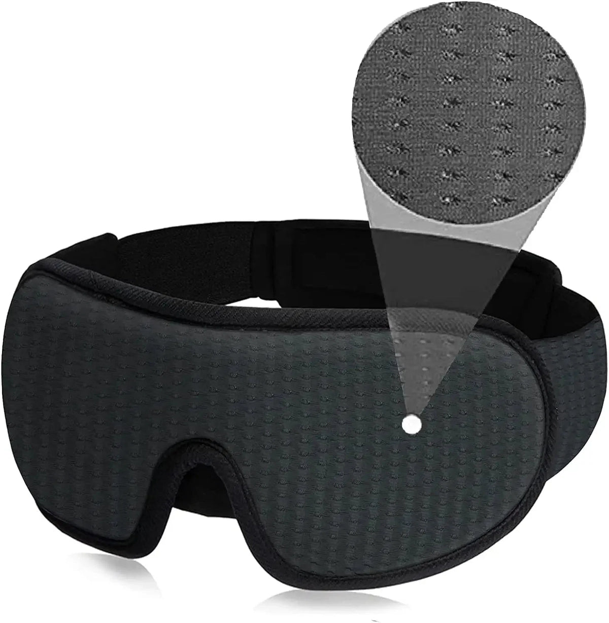 3D Sleep Eye Mask | Soft Padded Memory Foam Eyeshade