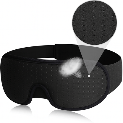 3D Sleep Eye Mask | Soft Padded Memory Foam Eyeshade