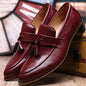 British Retro Slip-on Tassel Loafers Men's Casual