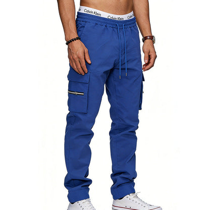 Outdoor Loose Men's Multi-Pocket Casual Sports Pants