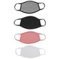 4-Pack: Fabric Non-Medical Face Masks