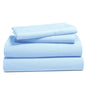 4-Piece Set: 100% Cotton Super Soft Solid Sheet