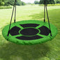 40 in Outdoor Tree Swing Hanging Rope Tire Saucer Seat Yard Mat