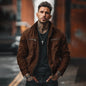 Foreign Trade Cross-Border Retro-Style AutumnWinter New Mens Pocketed