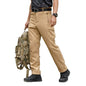 Outdoor Hiking Fleece-Lined Warm Casual Multi-Functional Waterproof And Wear-Resistant Workwear Tactical Pants