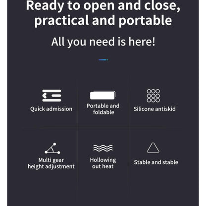 Adjustable Non-slip Laptop Stand for 11-17 Inch Tablets