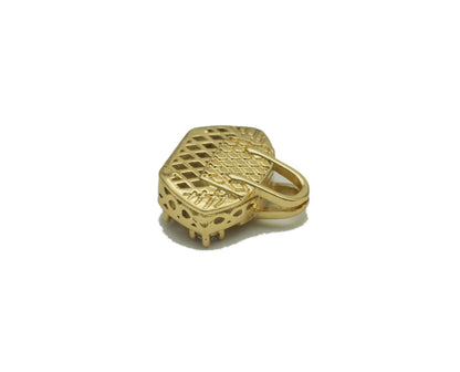 CZ Pave Fashion Bag Purse Charm, Sku#LK672