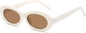 Slim Oval Retro Adult Sunglasses