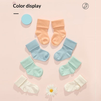 Spring And Autumn Mid-Calf Baby Socks