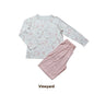 Bamboo Cotton Knitted Parent-child Homewear Clothes Pajamas Suit