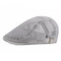 Men's And Women's Identical Single-color Mesh Lightweight And Breathable Adjustable Fashionable Retro Style Forward Hat, Suitable For Daily Commuting, Versatile And Versatile Beret.