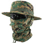Multi-functional Outdoor Sun Protection Breathable Round-brim Fishing Hat